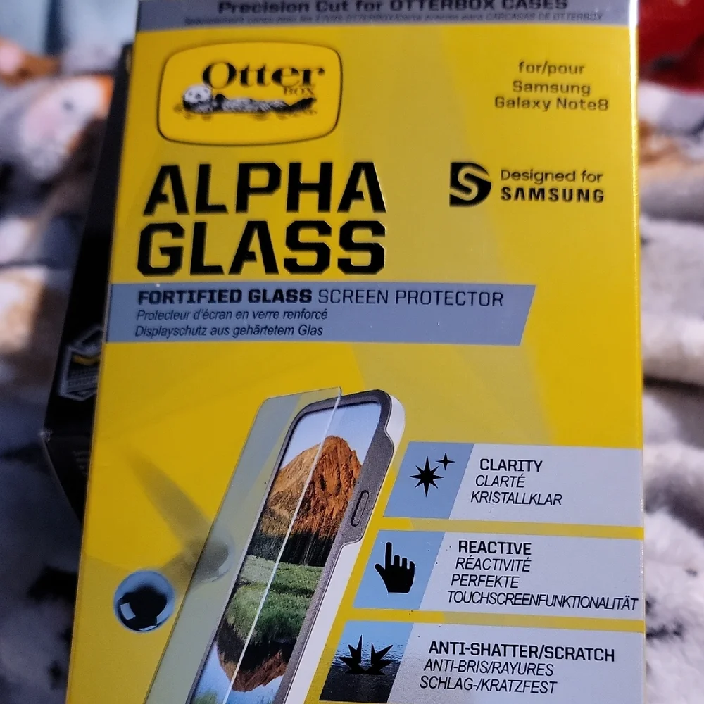 OtterBox Alpha Glass Screen Protector for Samsung Galaxy Note8 - Clear